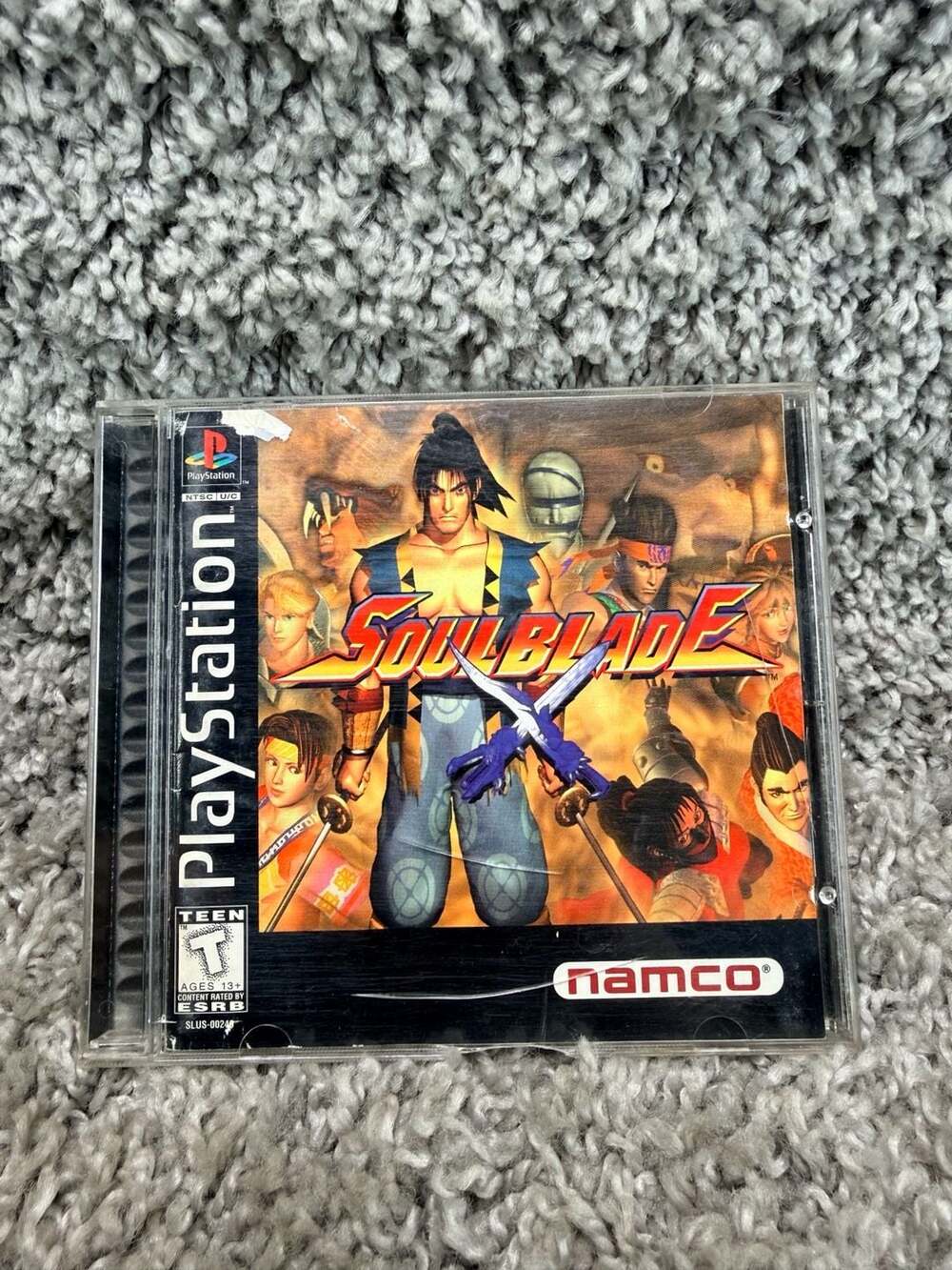 SoulBlade - PlayStation 1 (PS1) Namco NTSC U/C Complete with Manual